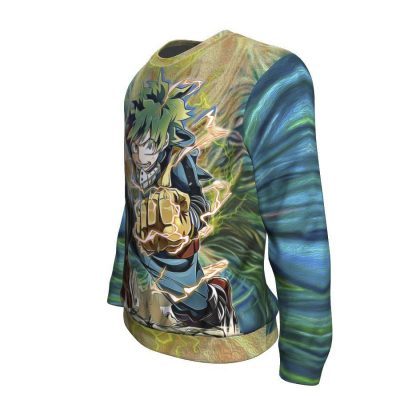 raging deku sweatshirt 628263 - My Hero Academia Store