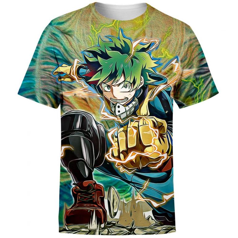 Raging Deku My Hero Academia T-Shirt - My Hero Academia Store