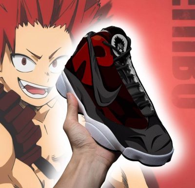 red riot jordan 13 shoes my hero academia anime sneakers gearanime 2 - My Hero Academia Store