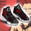 red riot jordan 13 shoes my hero academia anime sneakers gearanime 3 - My Hero Academia Store