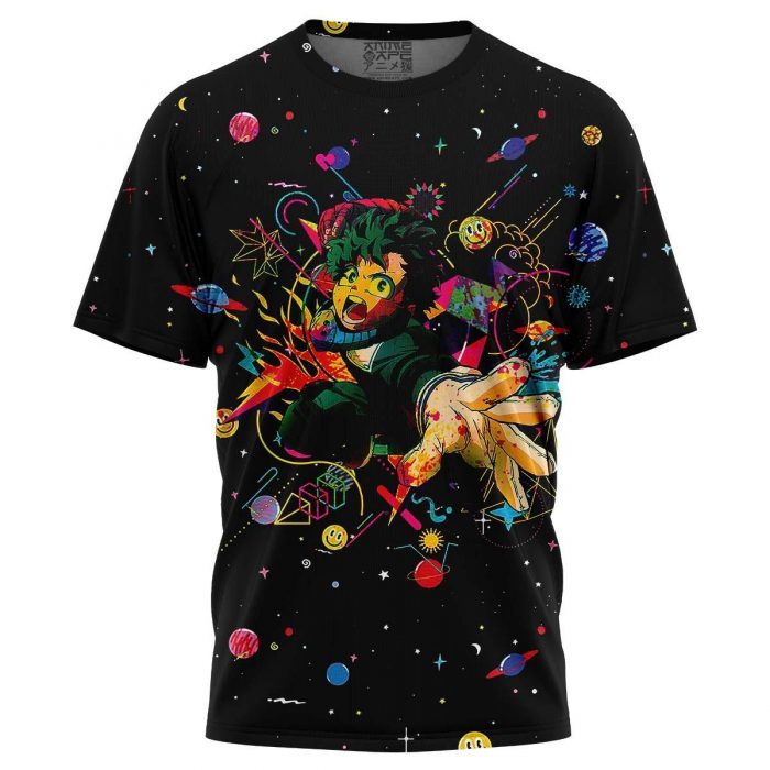 retro universe deku t shirt 159088 - My Hero Academia Store