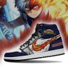 shoto todoroki jordan sneakers my hero academia anime custom shoes mn09 gearanime 4 - My Hero Academia Store