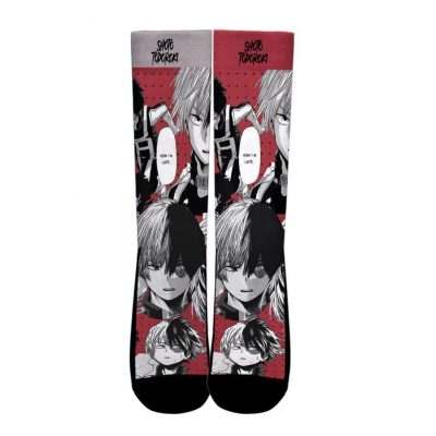 shoto todoroki socks my hero academia anime socks mixed manga gearanime 2 - My Hero Academia Store