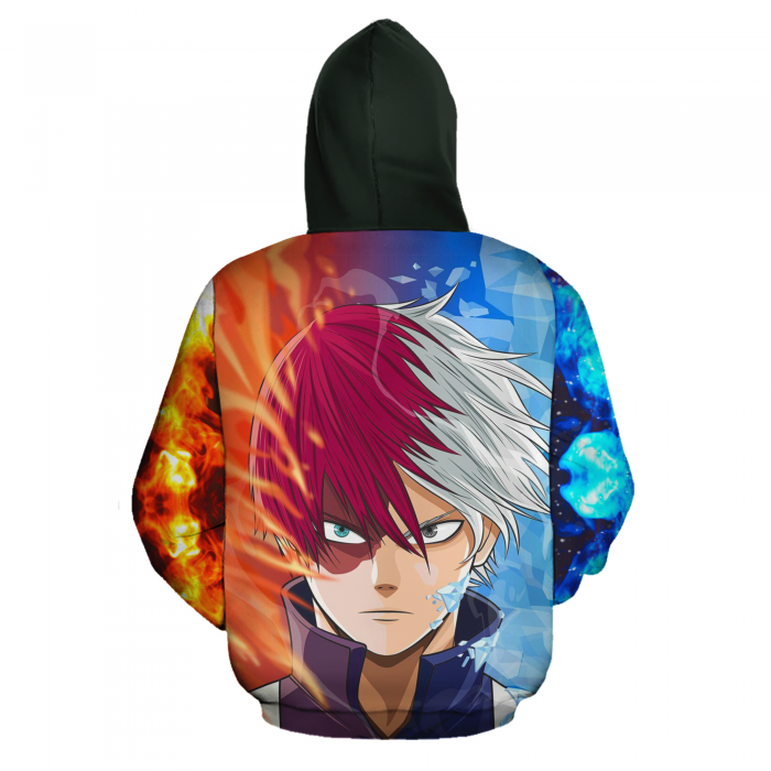 shoto todoroki zip hoodie my hero academia anime shirt fan gift ha06 gearanime 3 - My Hero Academia Store