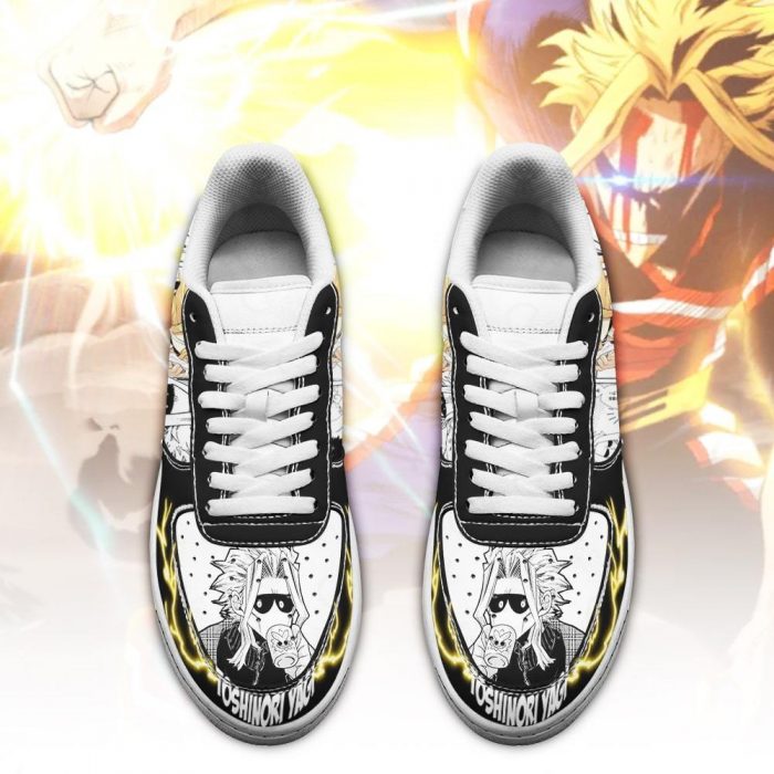 toshinori yagi air force sneakers custom my hero academia anime shoes fan gift pt05 gearanime 2 - My Hero Academia Store