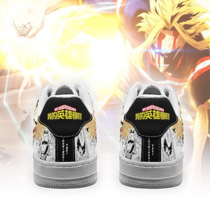 toshinori yagi air force sneakers custom my hero academia anime shoes fan gift pt05 gearanime 3 - My Hero Academia Store