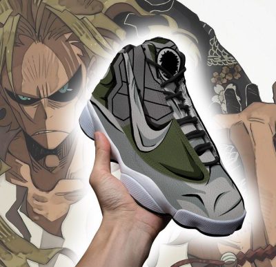 toshinori yagi jordan 13 shoes my hero academia anime sneakers gearanime 2 - My Hero Academia Store