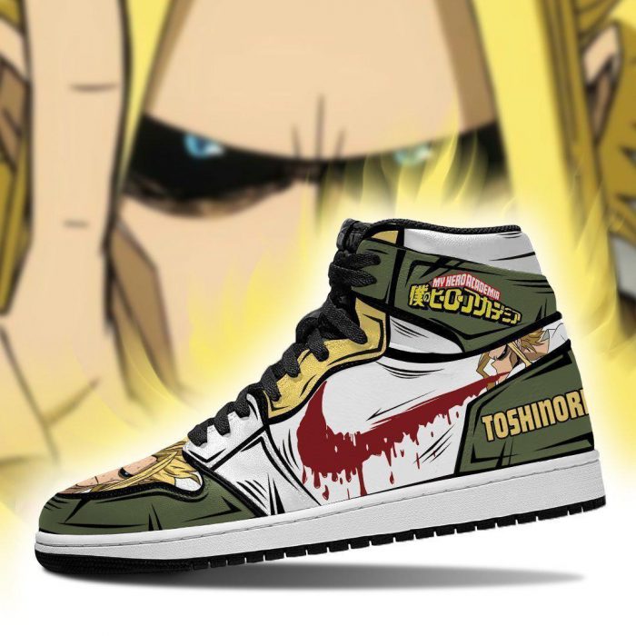 toshinori yagi jordan sneakers skill my hero academia anime shoes pt04 gearanime 3 - My Hero Academia Store