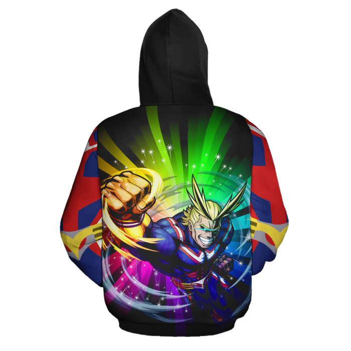 toshinori yagi zip hoodie my hero academia anime shirt fan gift ha06 gearanime 3 - My Hero Academia Store