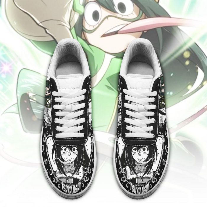 tsuyu asui air force sneakers custom my hero academia anime shoes fan gift pt05 gearanime 2 - My Hero Academia Store