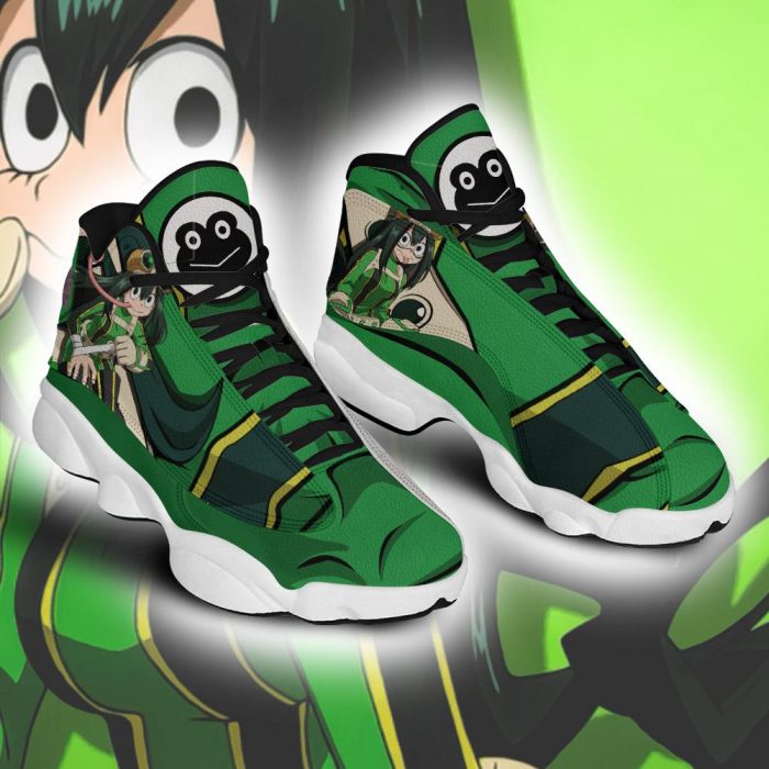 tsuyu asui jordan 13 shoes my hero academia anime sneakers gearanime 4 - My Hero Academia Store