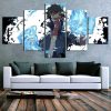 5 Pieces Anime Art Oil Painting My Hero Academia Canvas Poster Wall Stickers HD Print Artwork - My Hero Academia Store