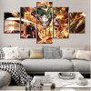 5 Pieces Anime Canvas Painting Living Room Decor My Hero Academia Wallpaper Oil Painting Murals Anime - My Hero Academia Store