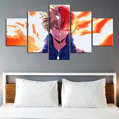 5 Pieces Anime Role My Hero Academia HD Print Canvas Paint Wall Art Poster Murals Living 66d588ca 8e50 46b3 9fb7 a08348ff1884 - My Hero Academia Store