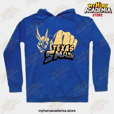 All Might Texas Smash Hoodie Blue / S