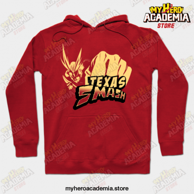 All Might Texas Smash Hoodie Red / S