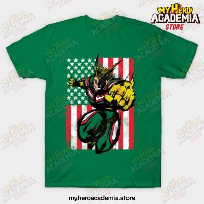 All Might The Number One T-Shirt Green / S