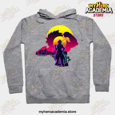 Anime Eijiro Kirishima Hoodie Gray / S