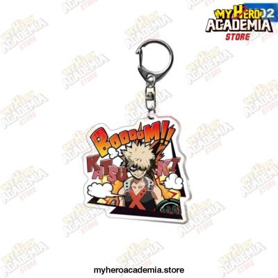 Anime My Hero Academia Boku No Keychain Acrylic Keyring Key Chain Pendants 02
