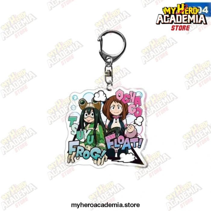 Anime My Hero Academia Boku No Keychain Acrylic Keyring Key Chain Pendants 04