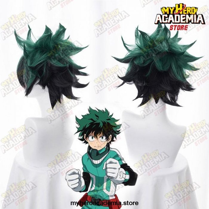 Anime My Hero Academia Cosplay Wig Izuku Midoriya Boku No Academia/academy Hair Deku Hairnet