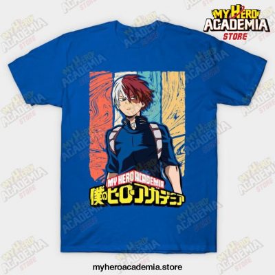 Anime Shoto Todoroki - My Hero Academia T-Shirt Blue / S