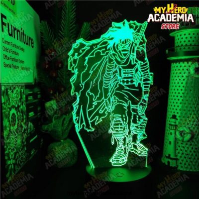 Boku No Hero Academia Chizome Akaguro 3D Led Anime Lamp My Hero Academia Visual Nightlights Lampara