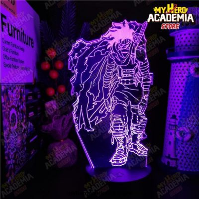 Boku No Hero Academia Chizome Akaguro 3D Led Anime Lamp My Hero Academia Visual Nightlights Lampara