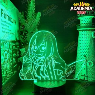 Boku No Hero Academia Froppy Asui Tsuyu Anime Lamp Led Nightlights My Hero Academia 3D Visual Light