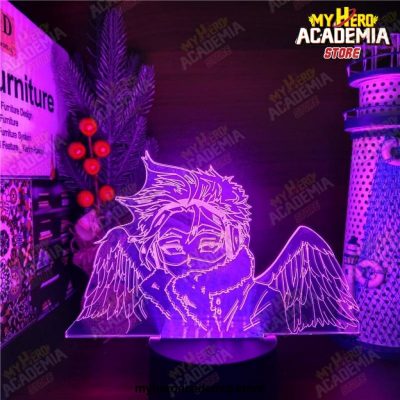 Boku No Hero Academia Hawks Anime Lights 3D Led Lamp My Hero Academia Color Changing Nightlights