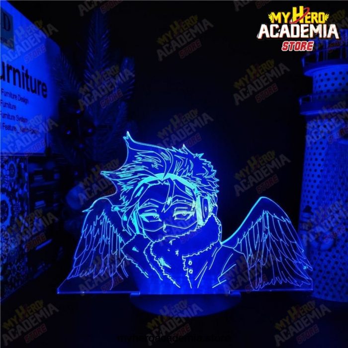 Boku No Hero Academia Hawks Anime Lights 3D Led Lamp My Hero Academia Color Changing Nightlights