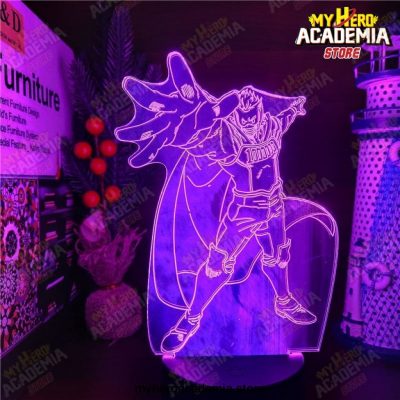 Boku No Hero Academia Million Anime Lamp Led Lighting My Hero Academia 3D Color Changing Lampara