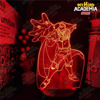Boku No Hero Academia Million Anime Lamp Led Lighting My Hero Academia 3D Color Changing Lampara