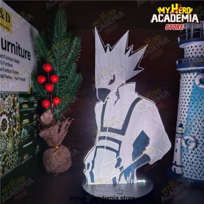 Boku No Hero Academia Tokoyami Fumikage 3D Led Anime Lights My Hero Academia Nightlights Lampara For