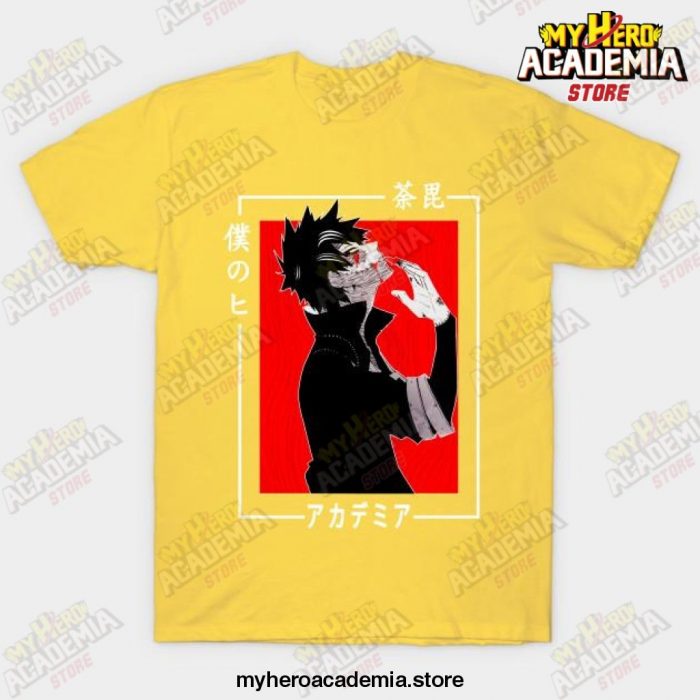 Dabi My Hero Academia T-Shirt Yellow / S