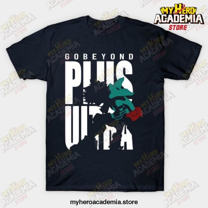 Deku Plus Ultra T-Shirt Navy Blue / S