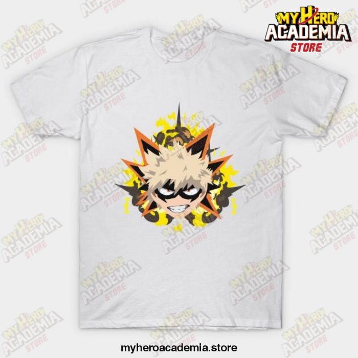 Katsuki Bakugo Explosion T-Shirt White / S