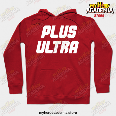 Mha Plus Ultra ! Hoodie Red / S
