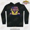 Mha United States Of Smash Hoodie Black / S