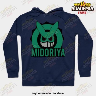 Midoriya! - Deku Hoodie Navy Blue / S