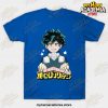 Midoriya Izuku Deku Boku No Hero Academia T-Shirt Blue / S