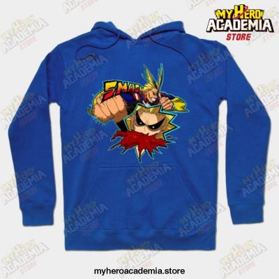 My Hero Academia All Might 2021 Hoodie Blue / S