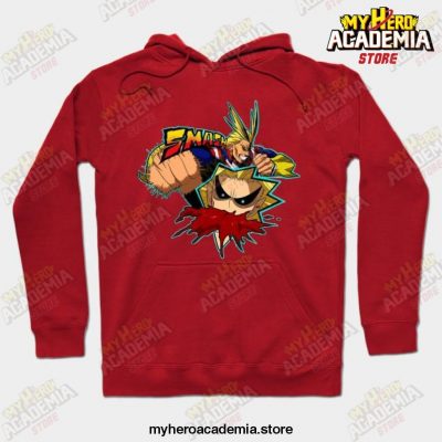 My Hero Academia All Might 2021 Hoodie Red / S