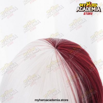 My Hero Academia Boku No Hiro Akademia Shoto Todoroki Shouto White And Red Cosplay Wig+Wig Cap
