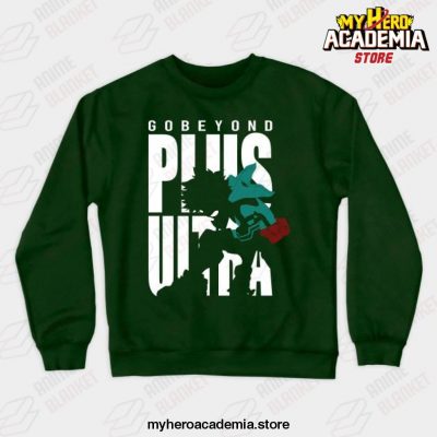 My Hero Academia Deku Plus Ultra Crewneck Sweatshirt Green / S