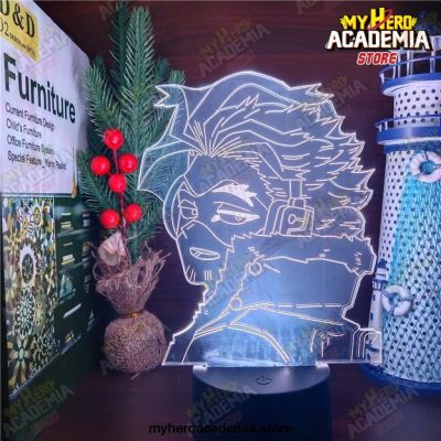 My Hero Academia Hawks 3D Anime Lamp Night Lights Boku No Hero Academia Lampara For Christmas Table