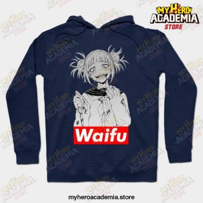 My Hero Academia Toga Waifu Hoodie Navy Blue / S