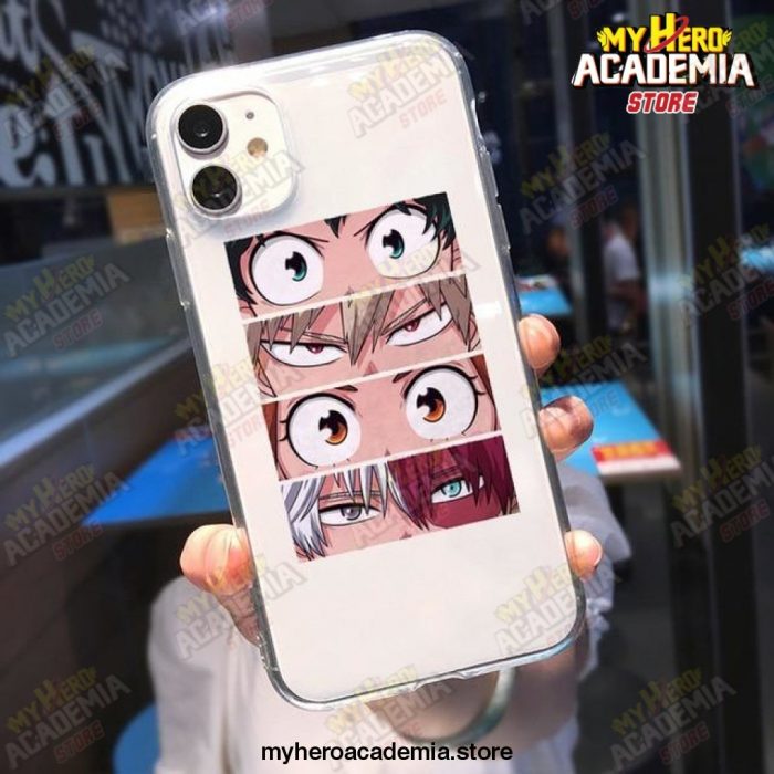 Phone Cases For Iphone 12 Mini Pro 7 8 Plus Tpu Silicone Coque 11 X Xs Max Xr Se2 My Hero Academia