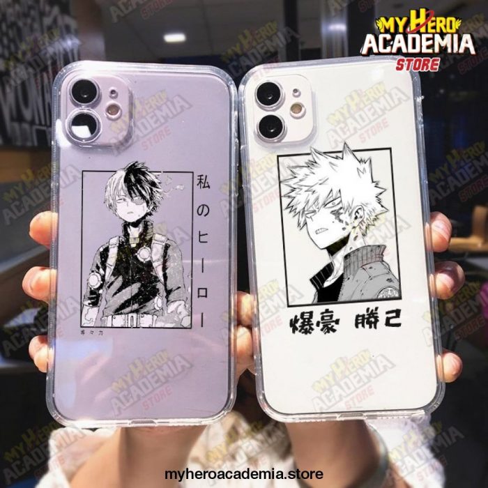 Phone Cases For Iphone 12 Mini Pro 7 8 Plus Tpu Silicone Coque 11 X Xs Max Xr Se2 My Hero Academia