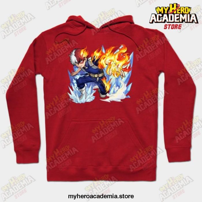 Todoroki Shoto - Boku No Hero Academia Hoodie Red / S